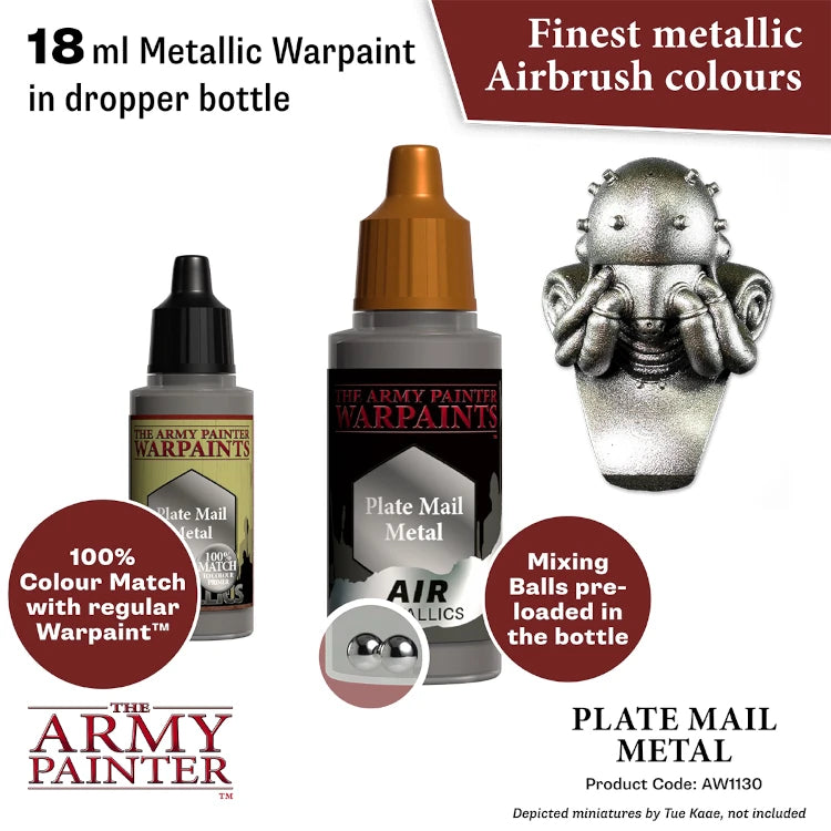 Plate Mail Metal Air Paint