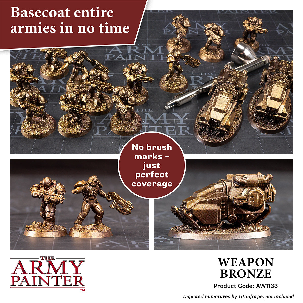 Weapon Bronze Air Paint