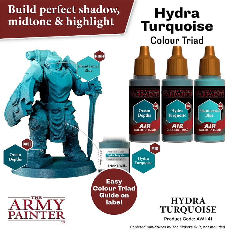 Hydra Turquoise Air Paint