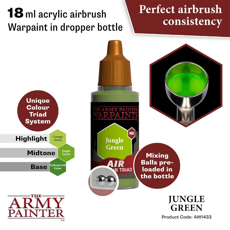 Jungle Green Air Paint