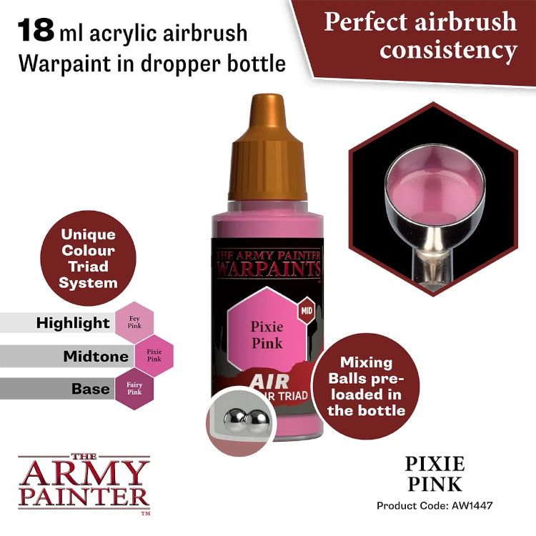 Pixie Pink Air Paint