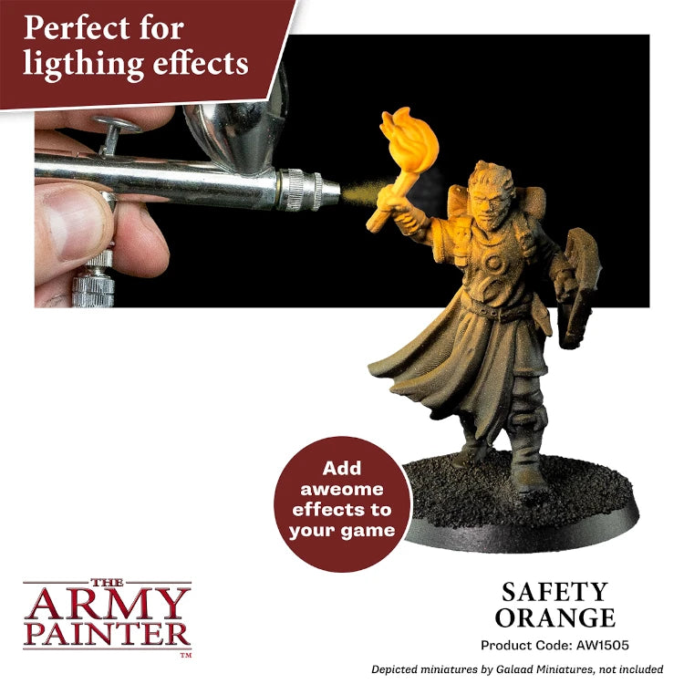 Safety Orange Air Paint