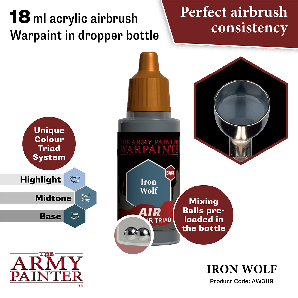 Iron Wolf Air Paint