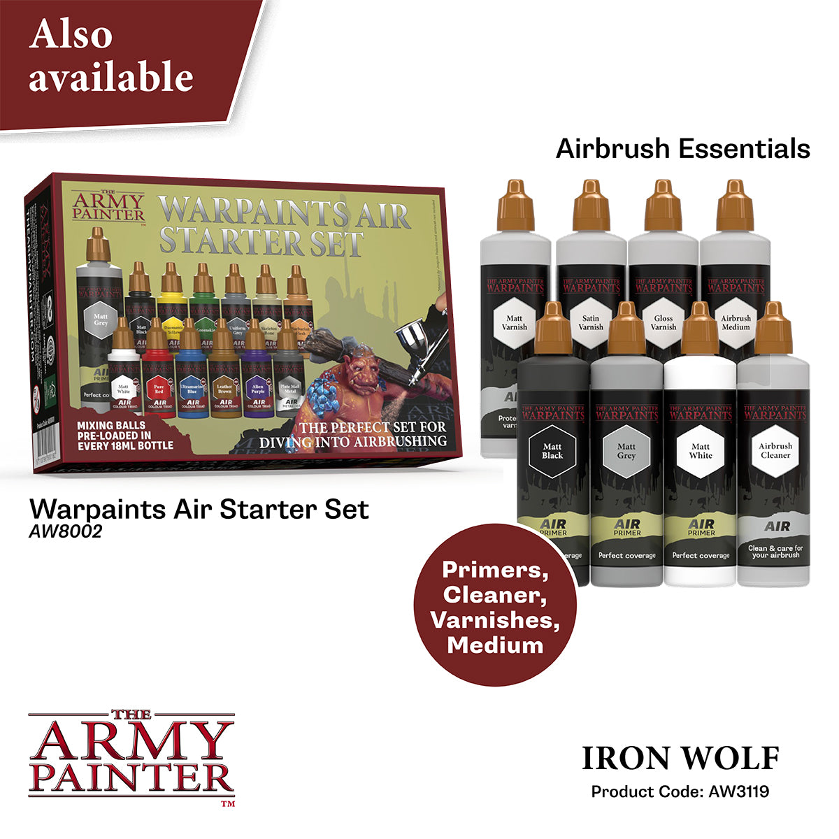 Iron Wolf Air Paint