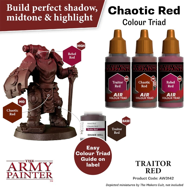 Traitor Red Air Paint