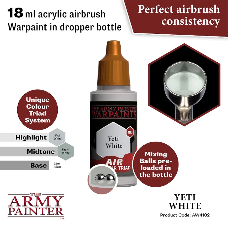 Yeti White Air Paint