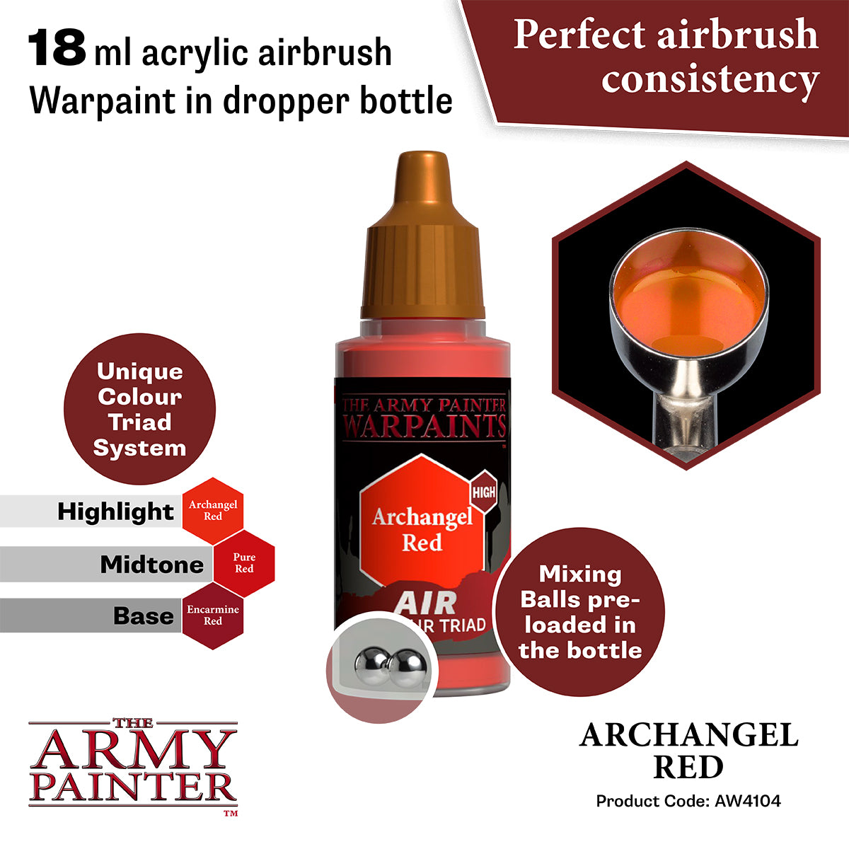 Archangel Red Air Paint