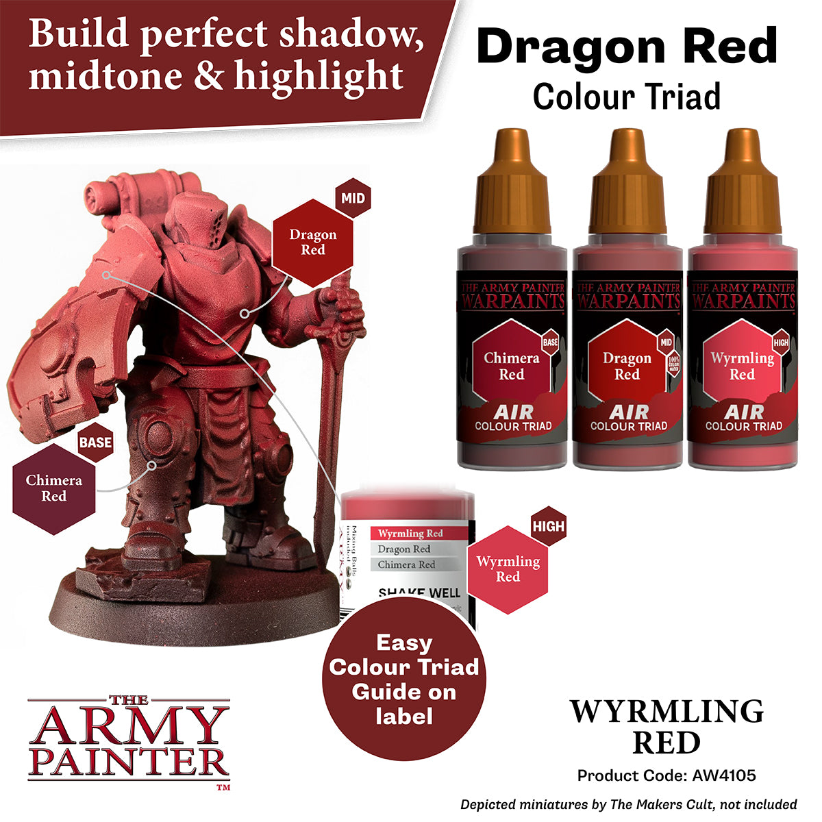 Wyrmling Red Air Paint