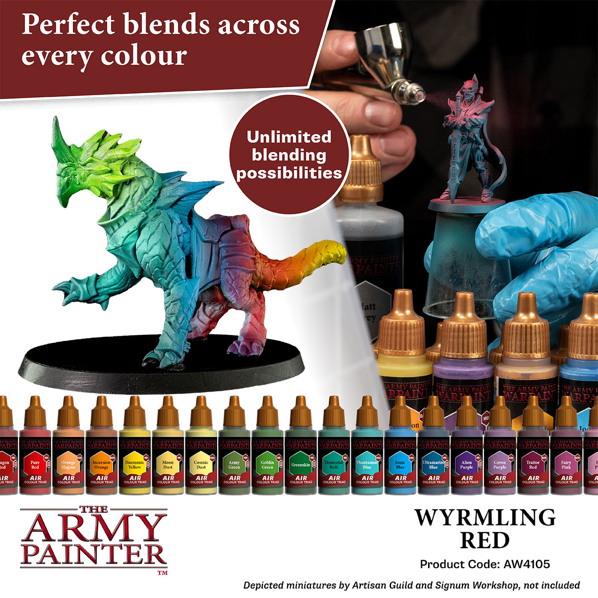 Wyrmling Red Air Paint