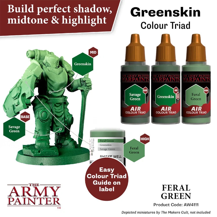 Feral Green Air Paint