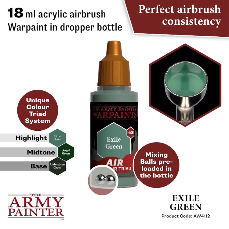 Exile Green Air Paint