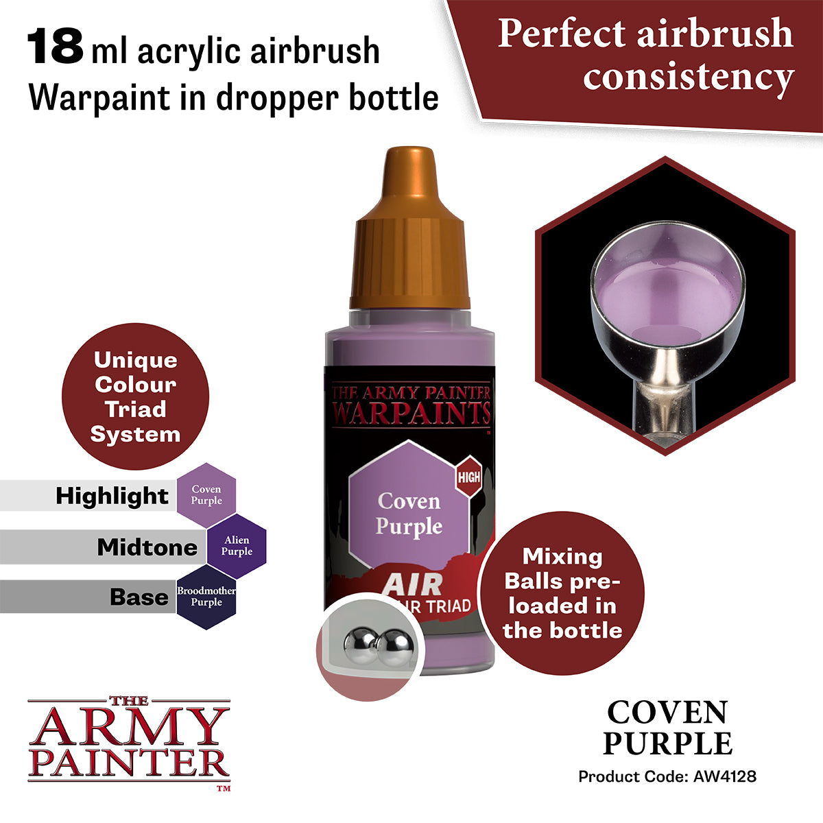 Coven Purple Air Paint