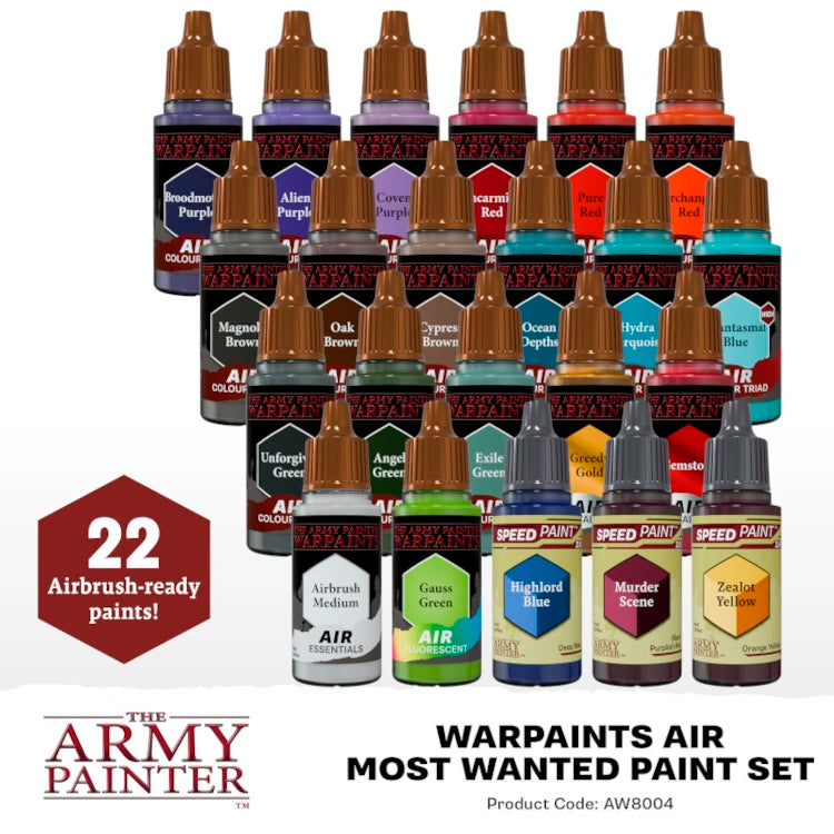 Warpaints: Air Most Wanted Paint Set