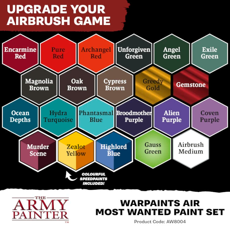 Warpaints: Air Most Wanted Paint Set