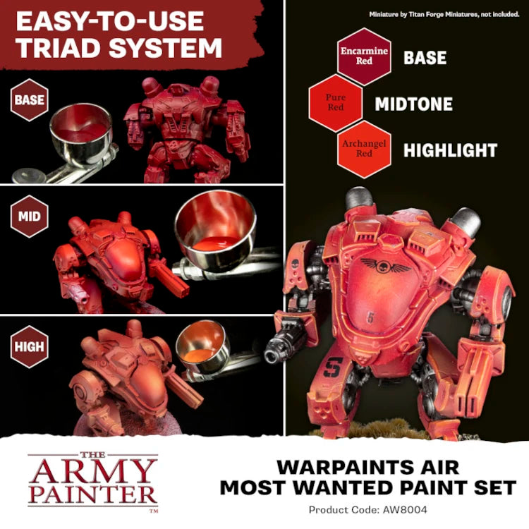 Warpaints: Air Most Wanted Paint Set