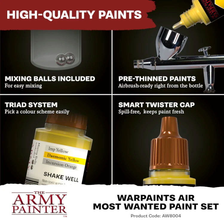 Warpaints: Air Most Wanted Paint Set