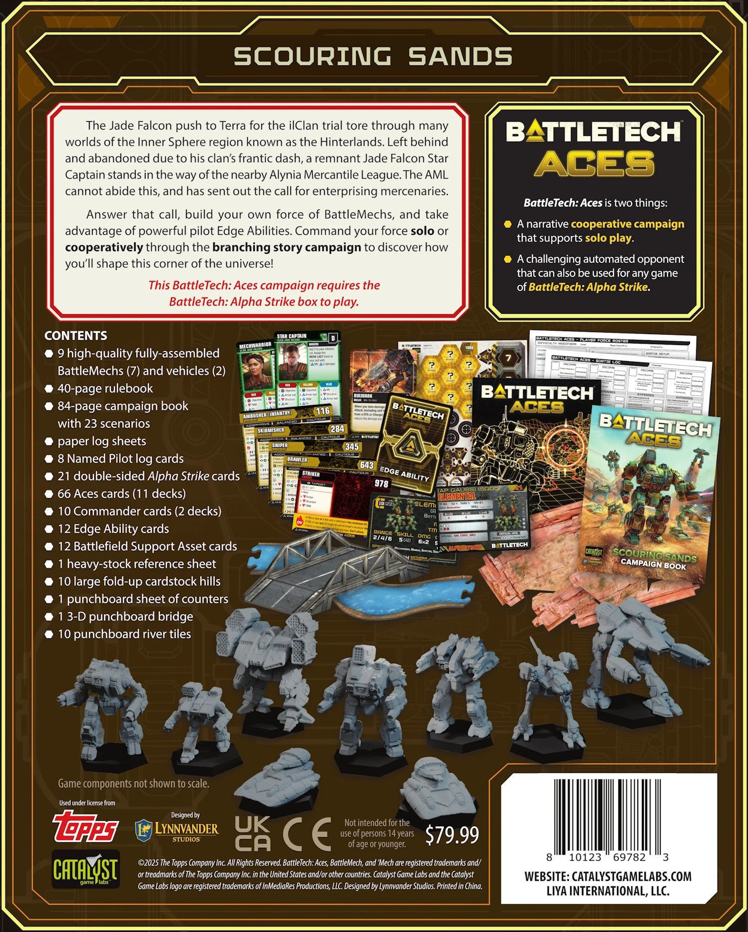 BattleTech: Aces - Scouring Sands Campaign Box