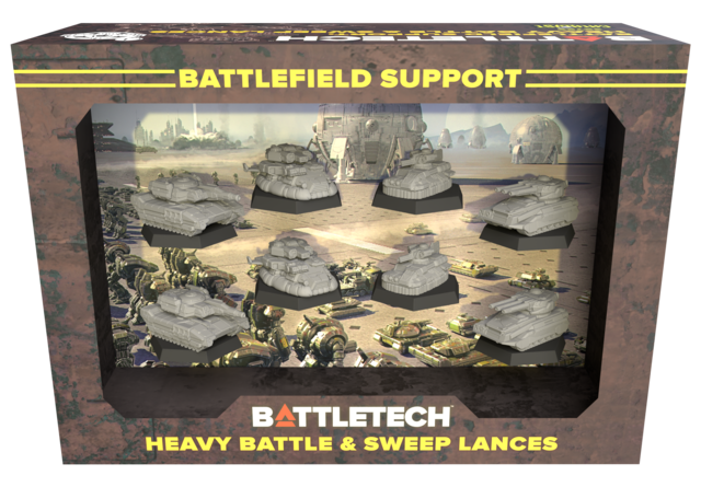 Mercenaries ForcePack - Battlefield Support: Heavy Battle & Sweep Lances