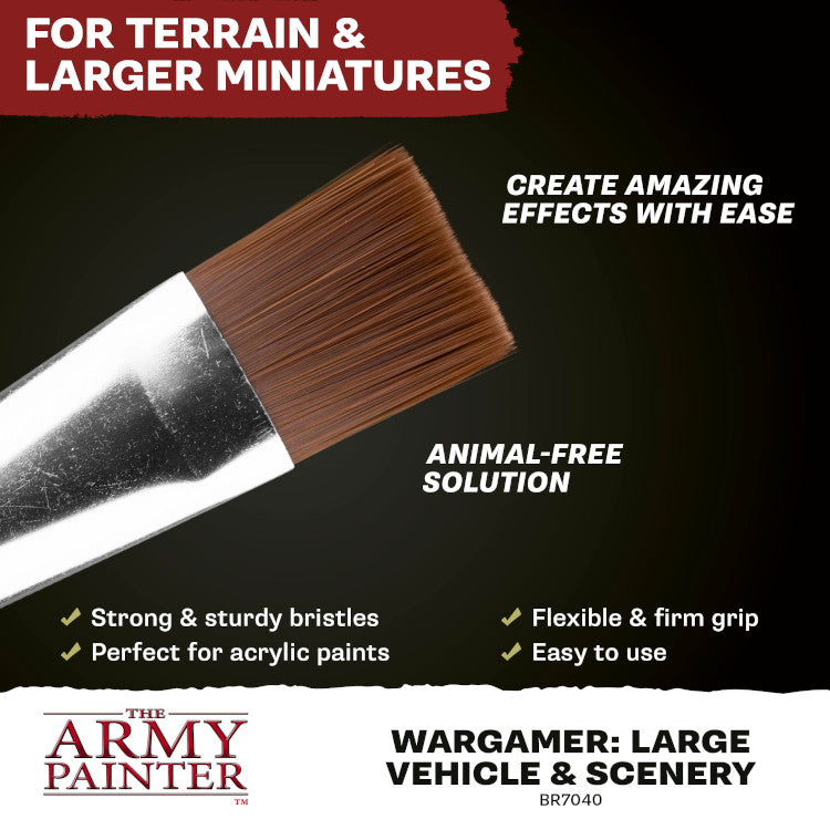 Wargamer: Large Vehicle & Scenery Brush