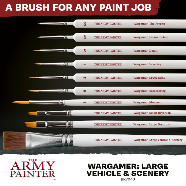 Wargamer: Large Vehicle & Scenery Brush