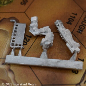 Hitotsume Kozo HKZ-1P Banner, Leg and Gun Sprue