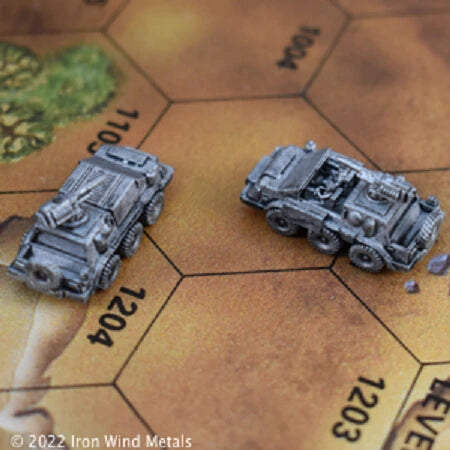 Wheeled Scout (2) Open and Closed Top