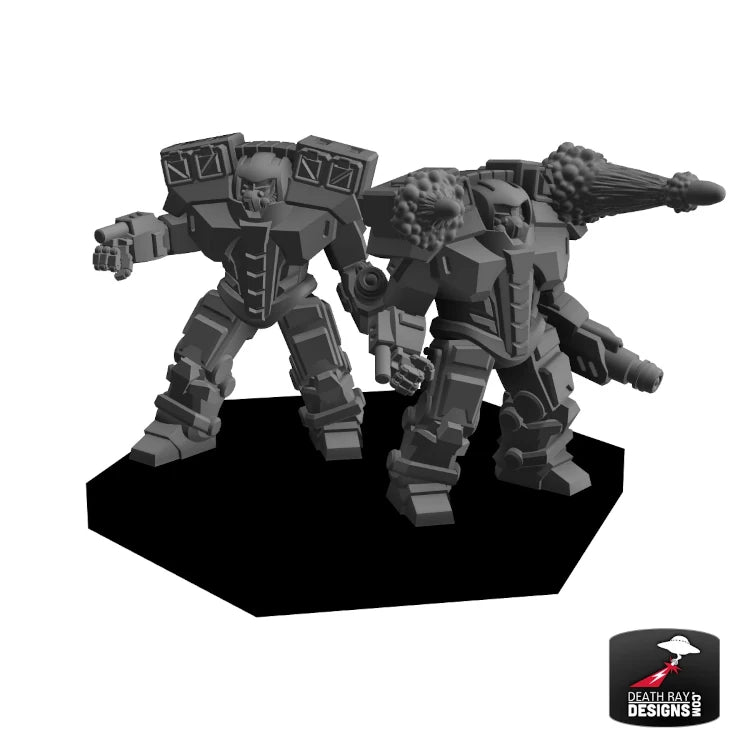 Bombardier Battlearmor Platoon 4-Pack