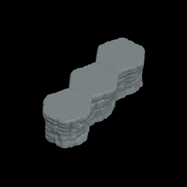 Basic Rock Hex Pack STL Download