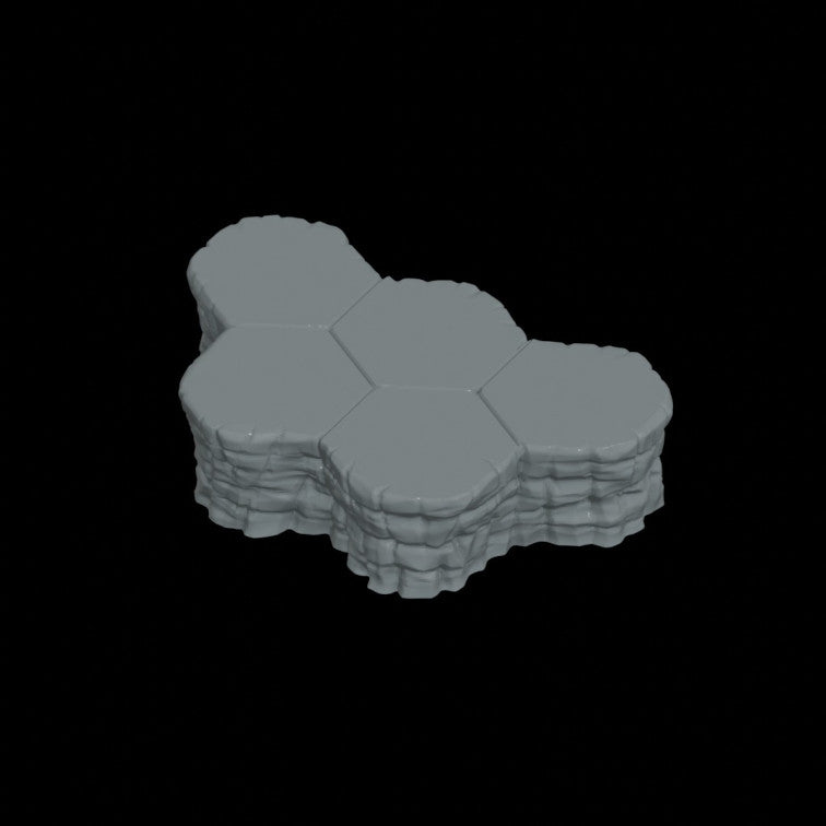 Basic Rock Hex Pack STL Download