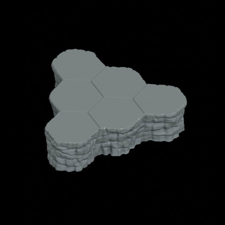 Basic Rock Hex Pack STL Download