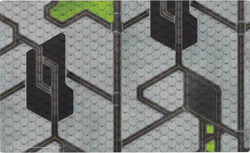 BattleTech: BattleMat - FieldTech BattleTech Lunar/City