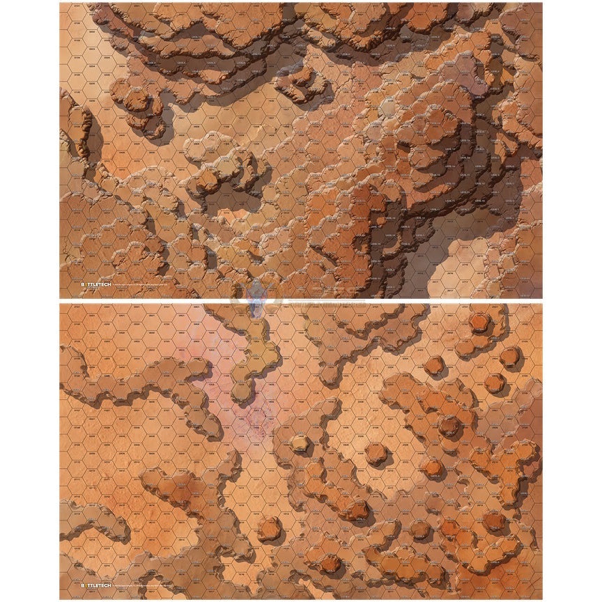 BattleTech: BattleMat - Twycross Plain of Curtains & Great Gash