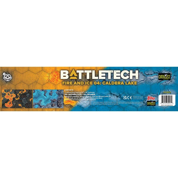 BattleTech: BattleMat: Fire and Ice 04: Caldera Lake