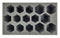 BattleTech 10 Medium 5 Large Hex Foam Tray (SD-2.5)