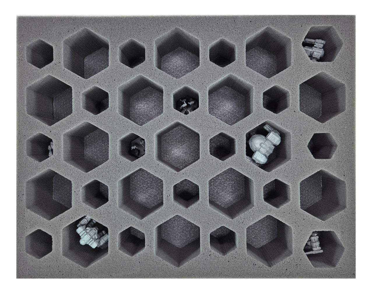 BattleTech 16 Small 2 Medium 17 Large Hex Foam Tray (BFL)