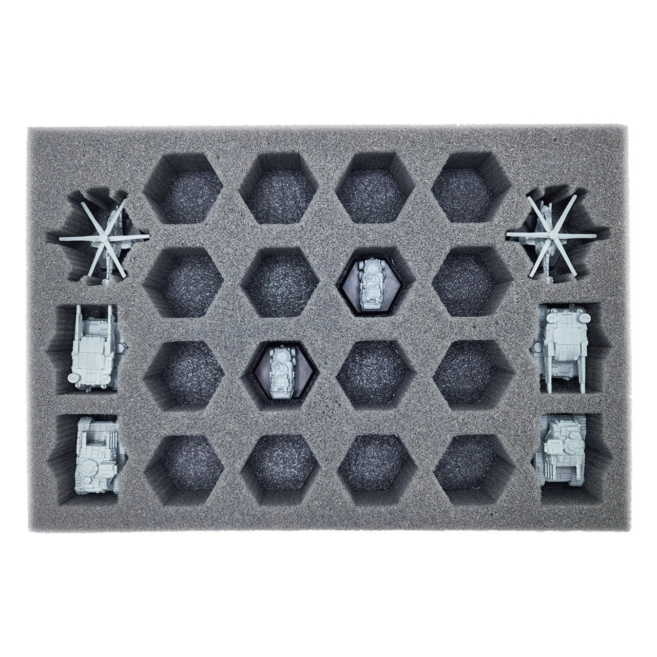 BattleTech 2 Helicopter 4 Tank 16 Small Foam Tray (BFS-1)