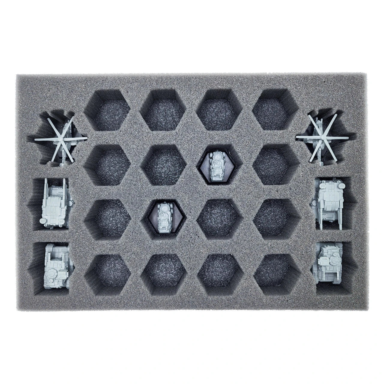 BattleTech 2 Helicopter 4 Tank 16 Small Foam Tray (BFS-1)