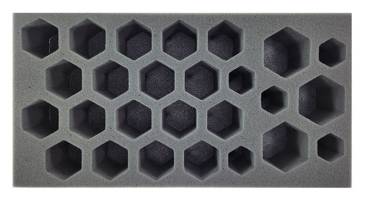 BattleTech 5 Small 18 Medium 3 Large Hex Foam Tray (BFM)