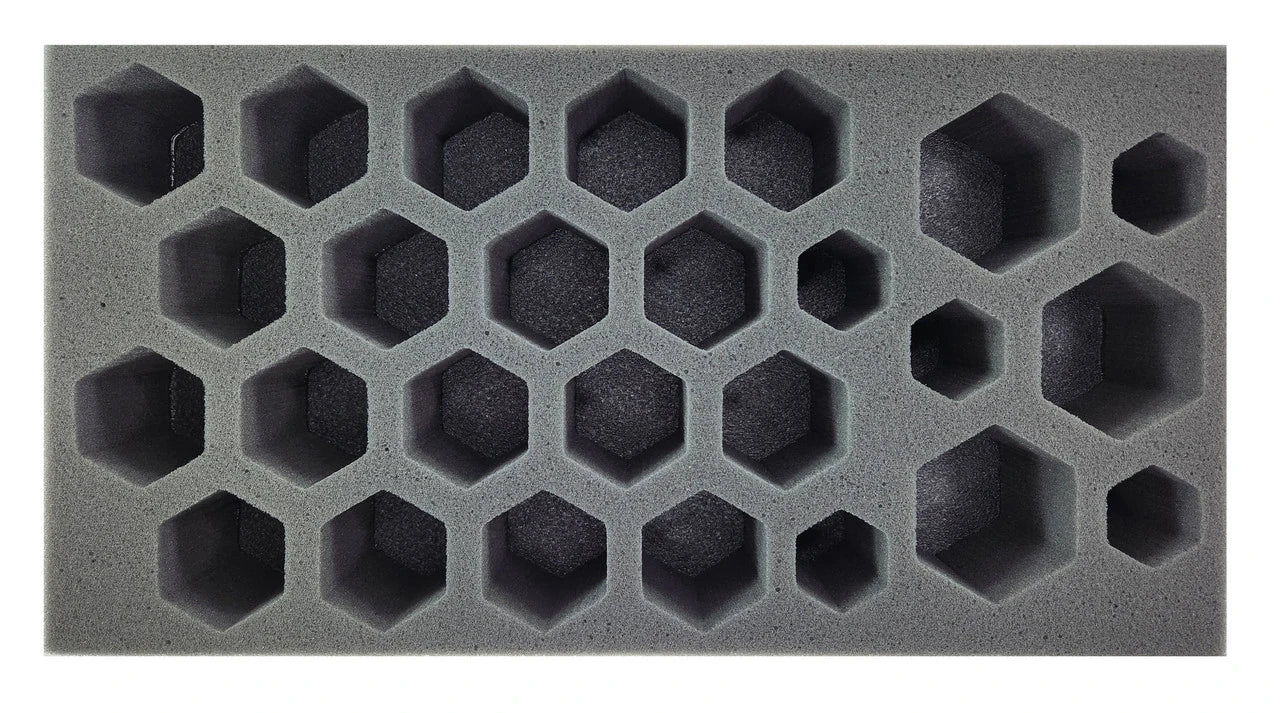 BattleTech 5 Small 18 Medium 3 Large Hex Foam Tray (BFM)
