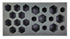 BattleTech 6 Small 10 Medium 6 Large Hex Foam Tray (BFM)