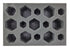 BattleTech 6 Small 2 Medium 7 Large Hex Foam Tray (BFS)