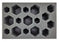 BattleTech 6 Small 4 Medium 6 Large Hex Foam Tray (BFS)