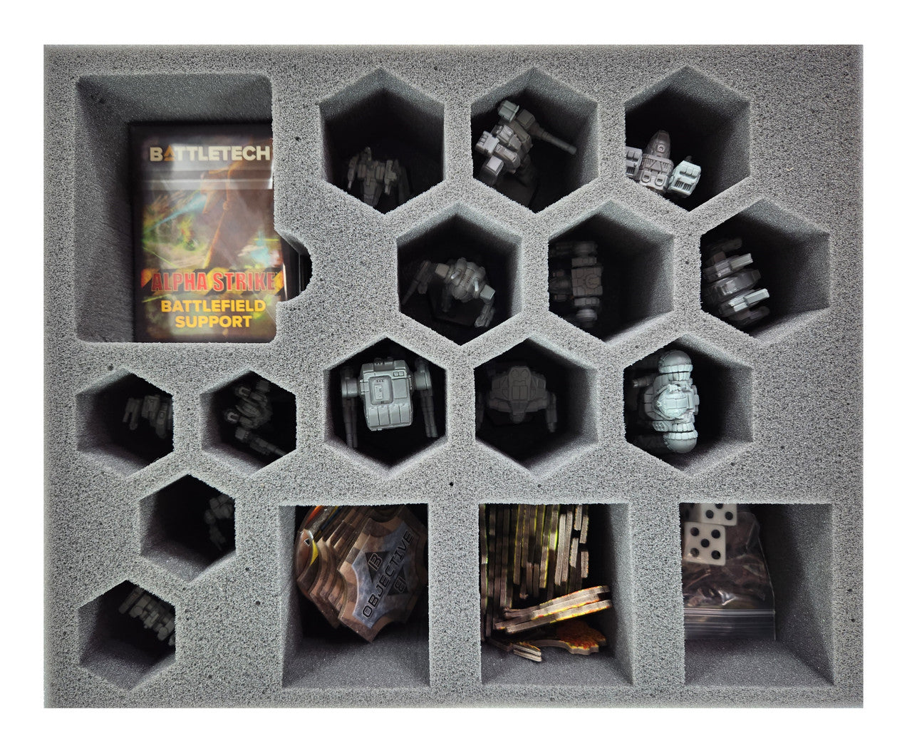 BattleTech Alpha Strike Game Box Foam Tray (MIS-2.5)