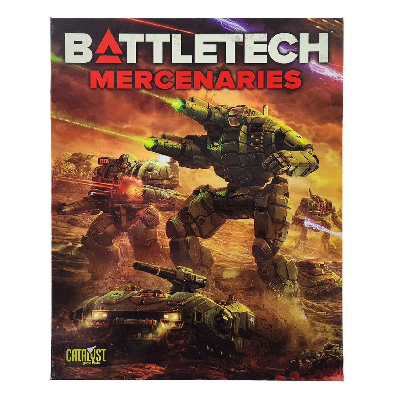 BattleTech Mercenaries Game Box Foam Tray (MIS-2.5)