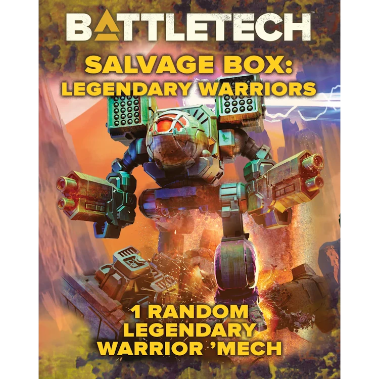 BattleTech: Salvage Blind Box: Legendary Warriors