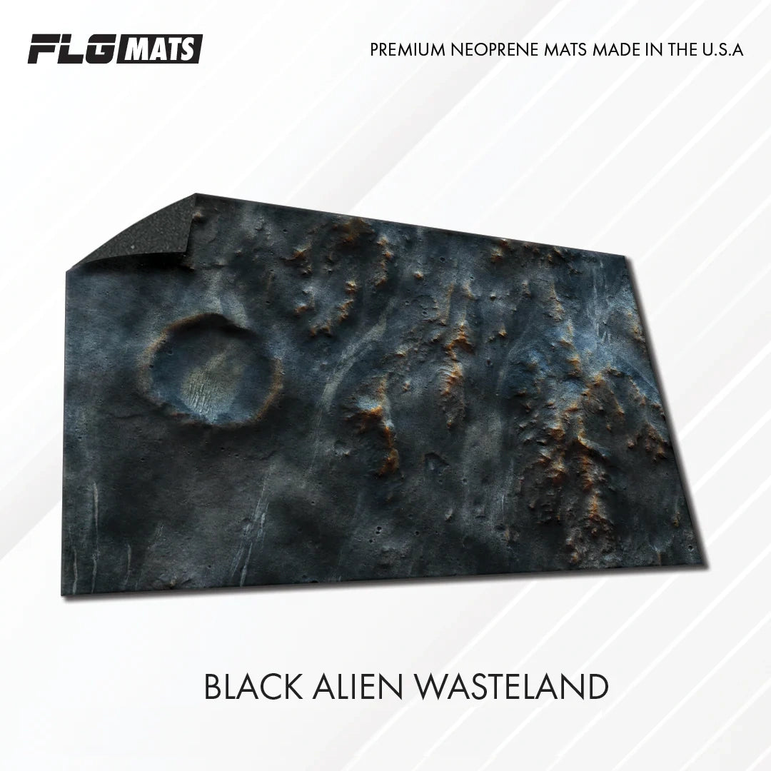 FLG Mats: Black Alien Wasteland