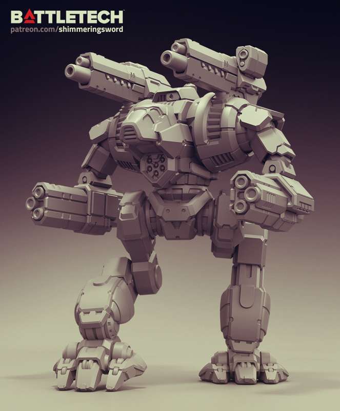 BattleTech: Salvage Box - Blood Asp OmniMech