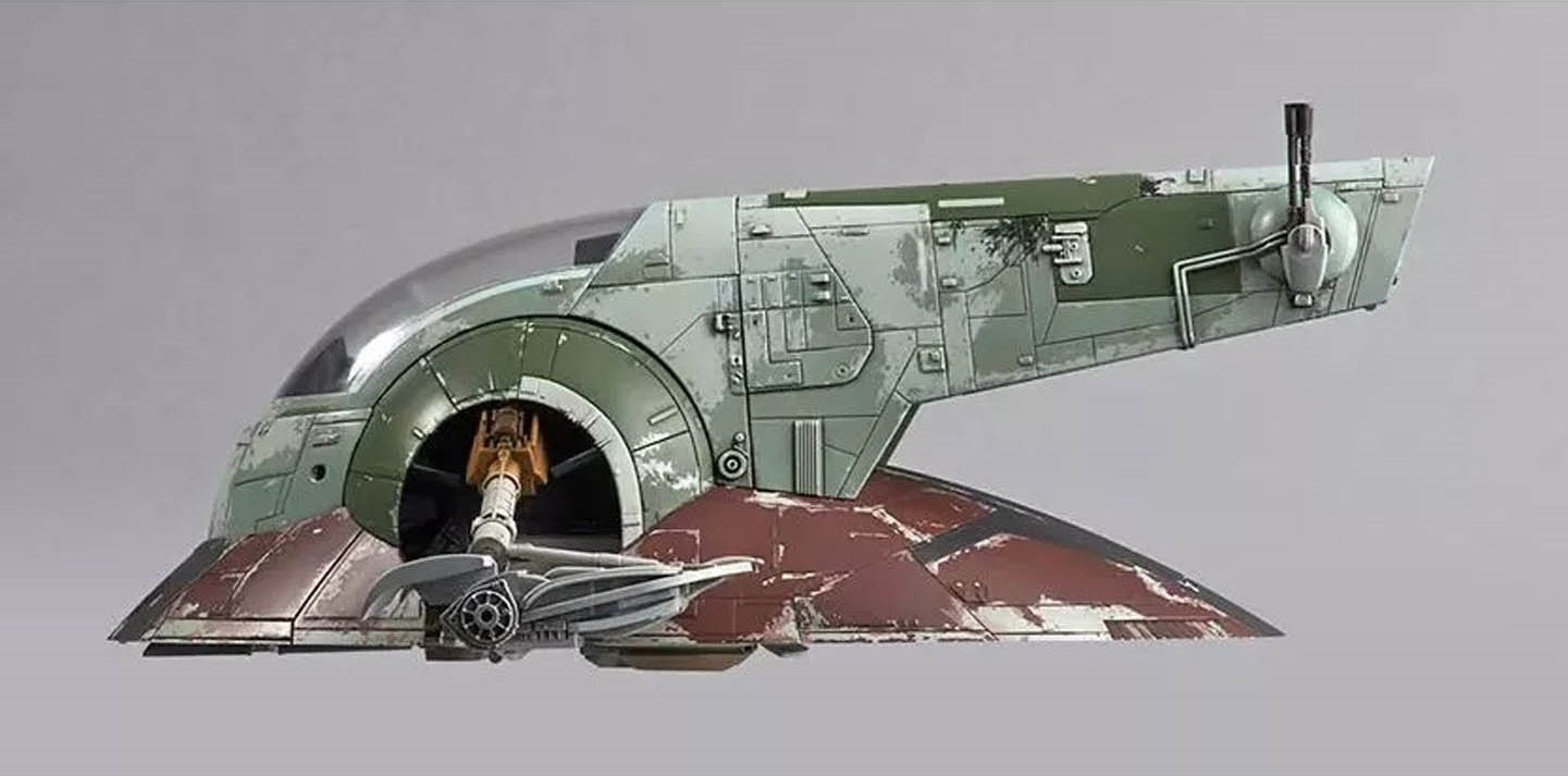 Boba Fett's Starship (Slave 1) - 1/144 Model Kit