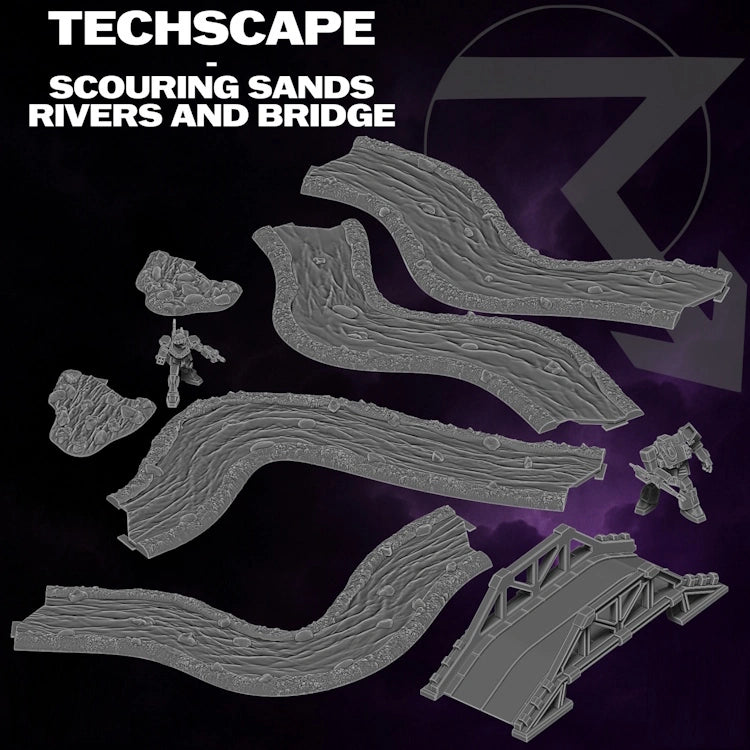 Scouring Sands Bridge & River