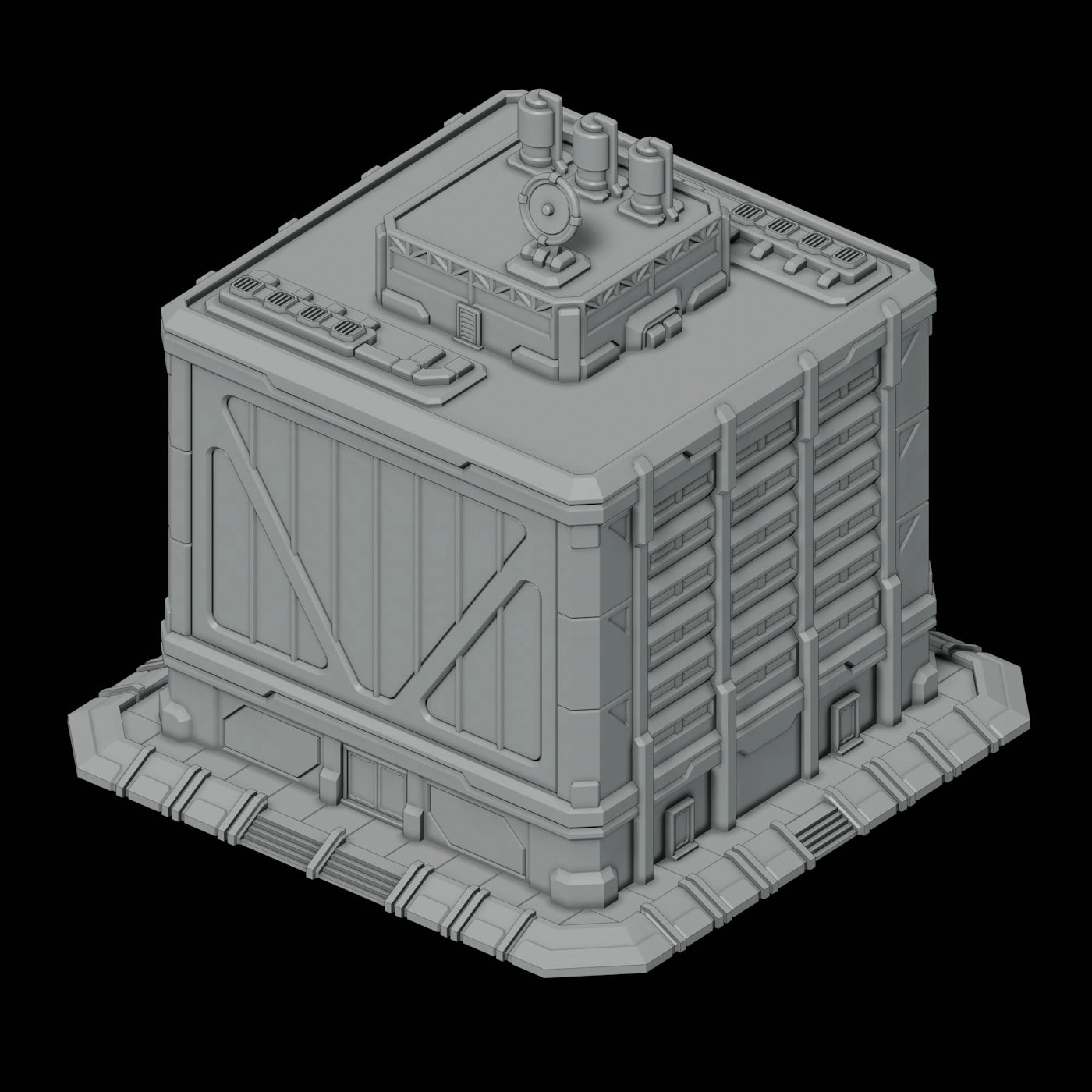 City Strike Building Set 1 STL Download